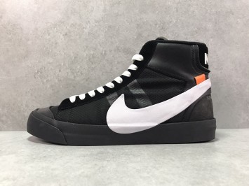 H12 나이키 오프화이트 블레이져 미드 검흰