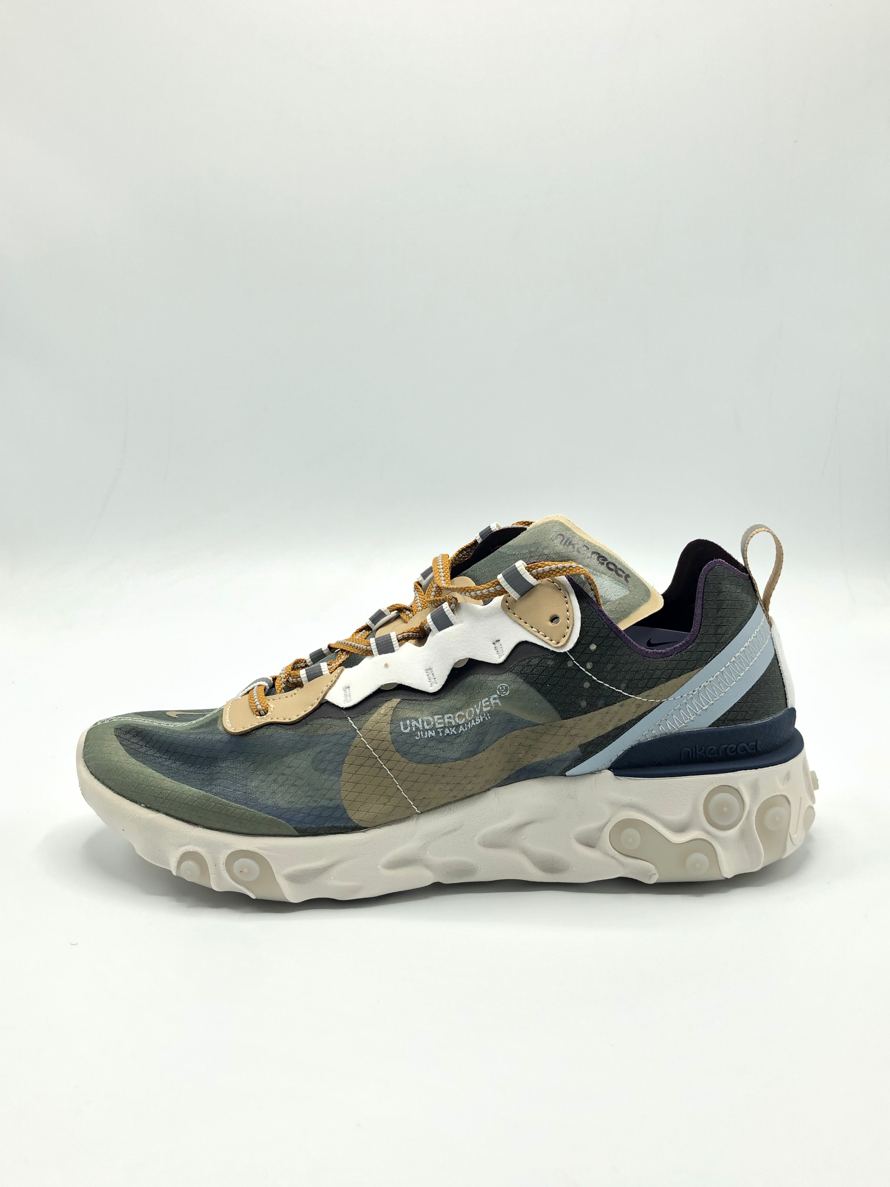 일반 나이키 언더커버 리액트 엘리먼트 87 미스트그린