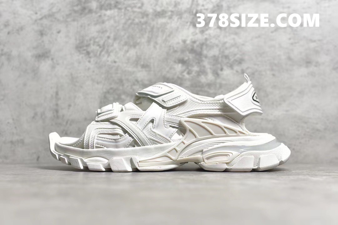 PK 발렌시아가 트랙샌들 화이트