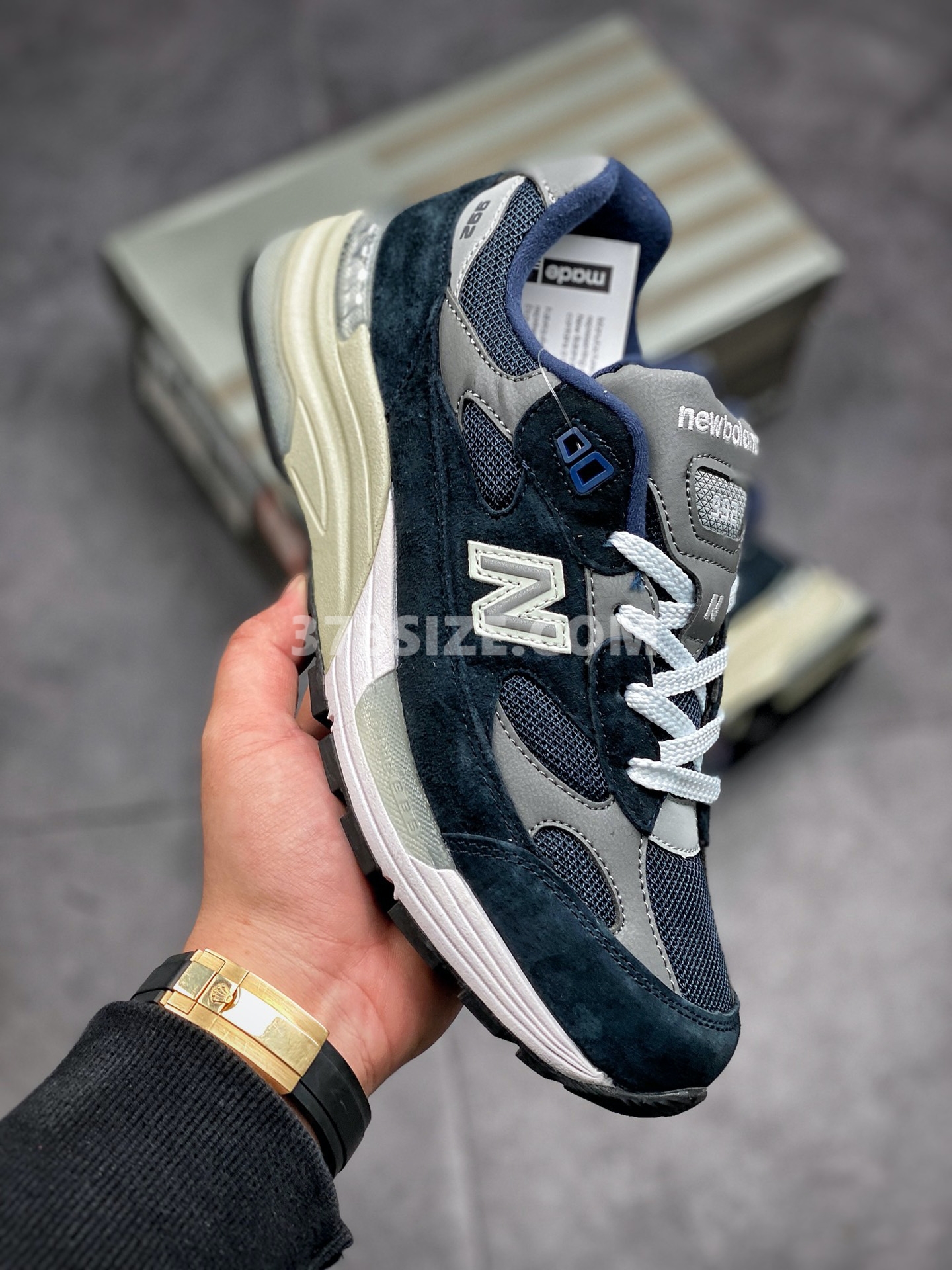 뉴발란스 992 네이비