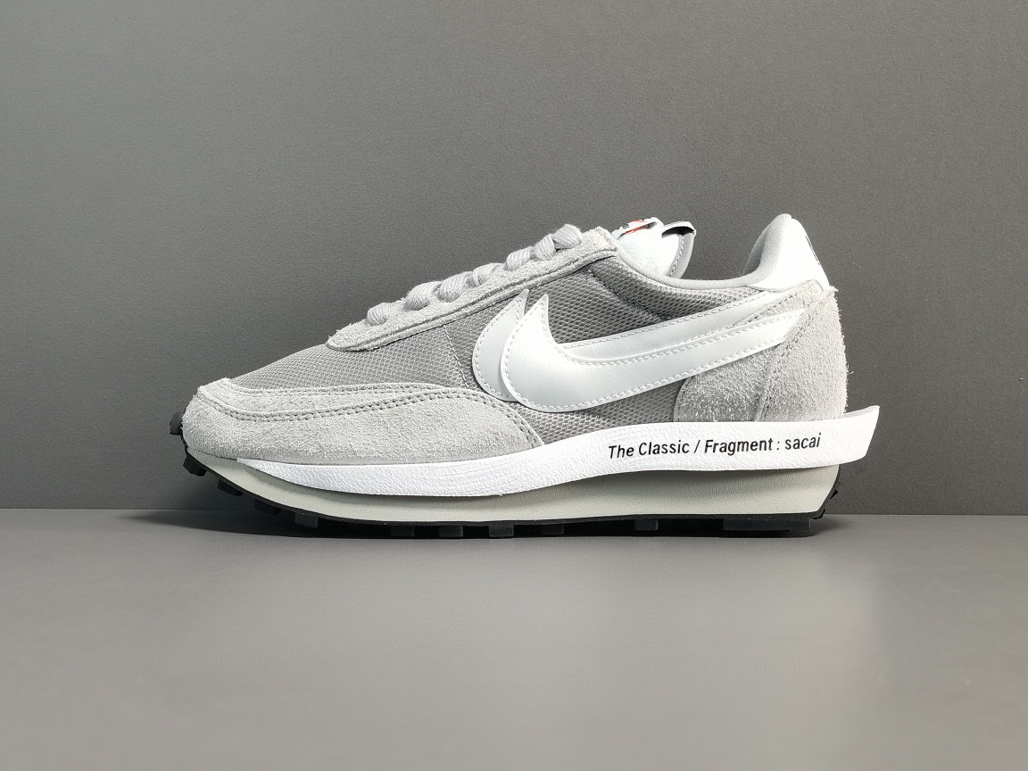 OG 나이키 x 사카이 x 프라그먼트 LD와플 라이트 스모크 그레이 DH2684-001