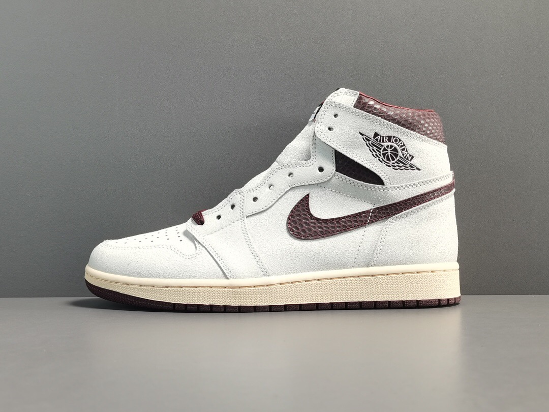 PK  A Ma Maniere x Air Jordan 1 Retro High OG SP＂sail and Burgundy＂DO7097-100