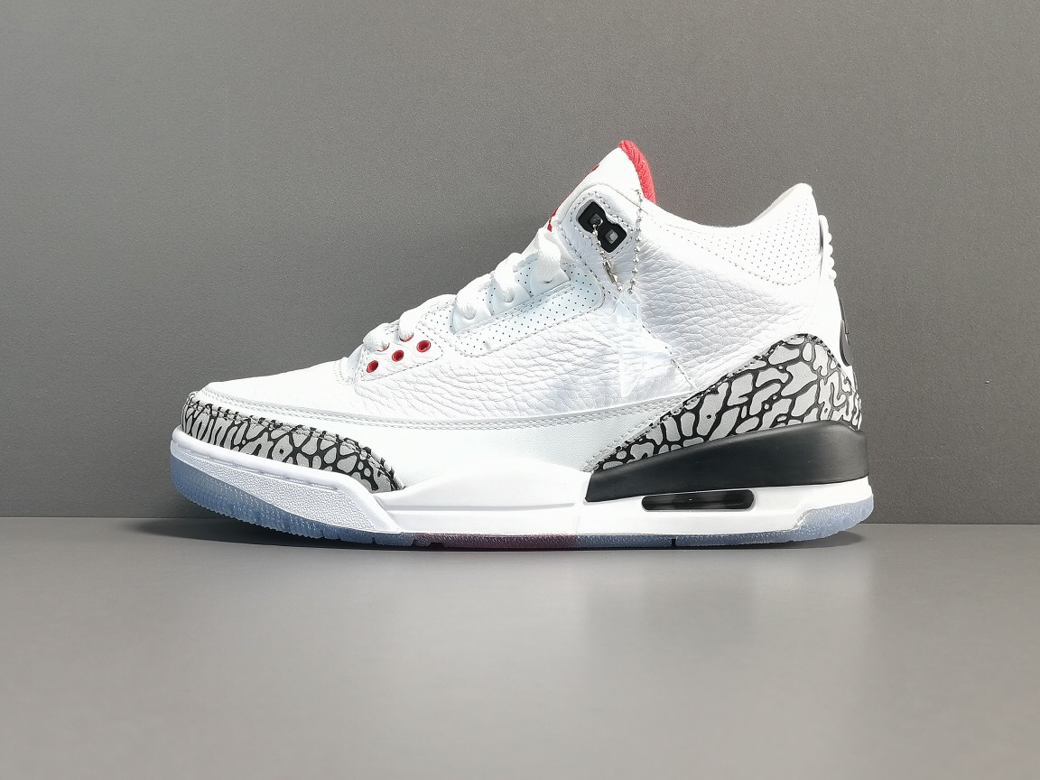 X AJ3 Air Jordan 3  Retro Line White Cement 923096-101