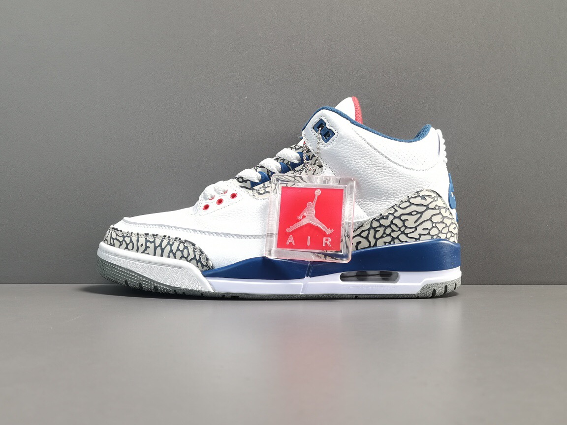 GOD AJ3  Air Jordan 3 Retro  True Blue  854262-106