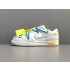 GOD DUNK OW  Off-White x Nike Dunk Low＂The 50＂ DM1602-112
