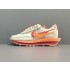 X 2.0 CLOT xSacai xNike LDWaffle  “Orange Blaze＂DH1347-100