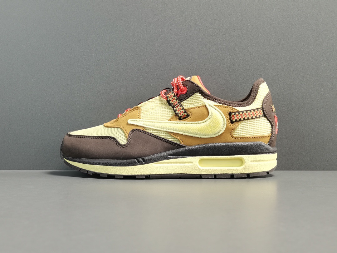 GOD Travis Scott X Nike Air Max 1 ＂BaroqueBrown＂DO9392-200