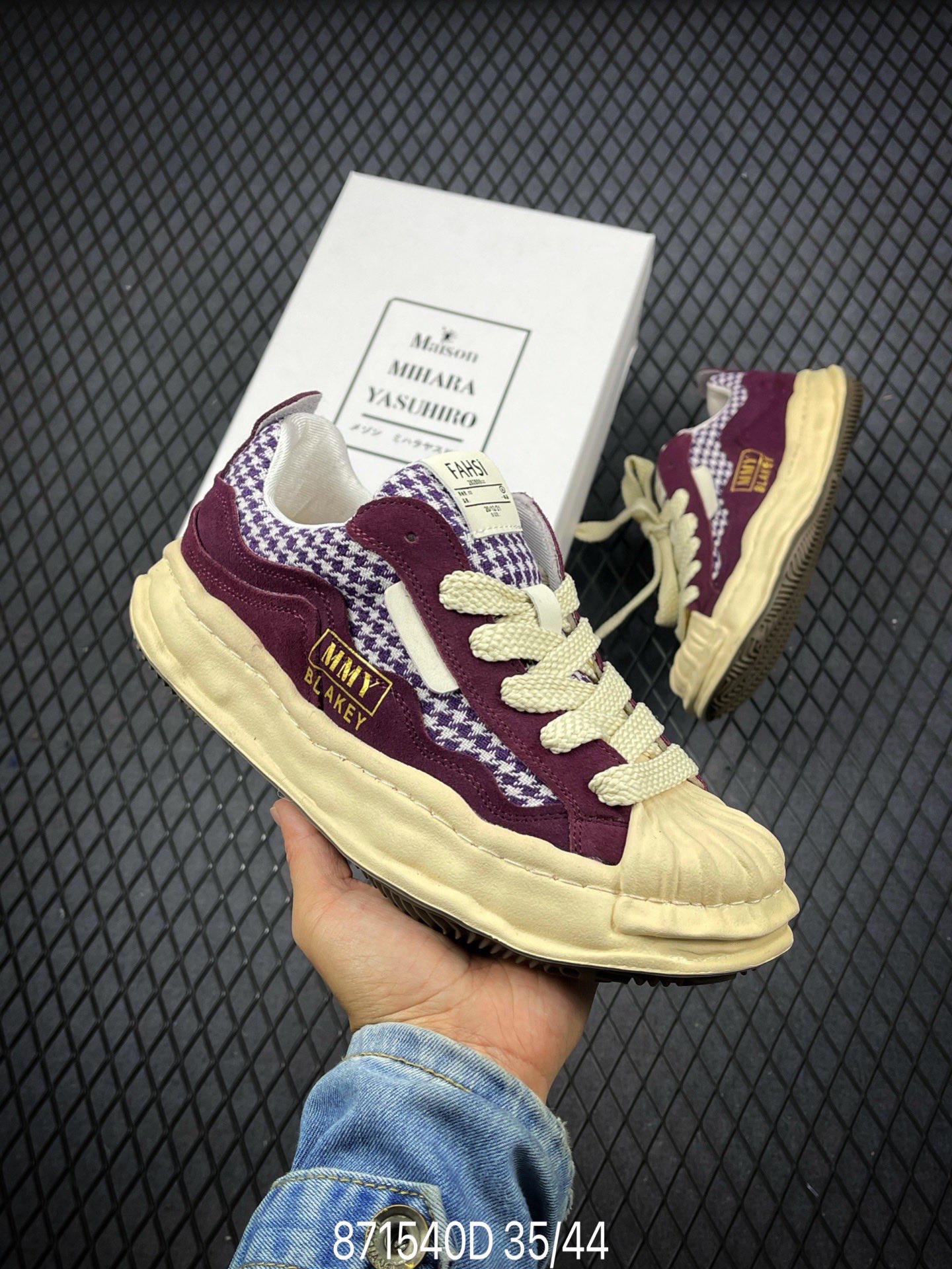 MMY Maison MIHARA YASUHIRO Wayne Original Sole Leather Low Sneaker