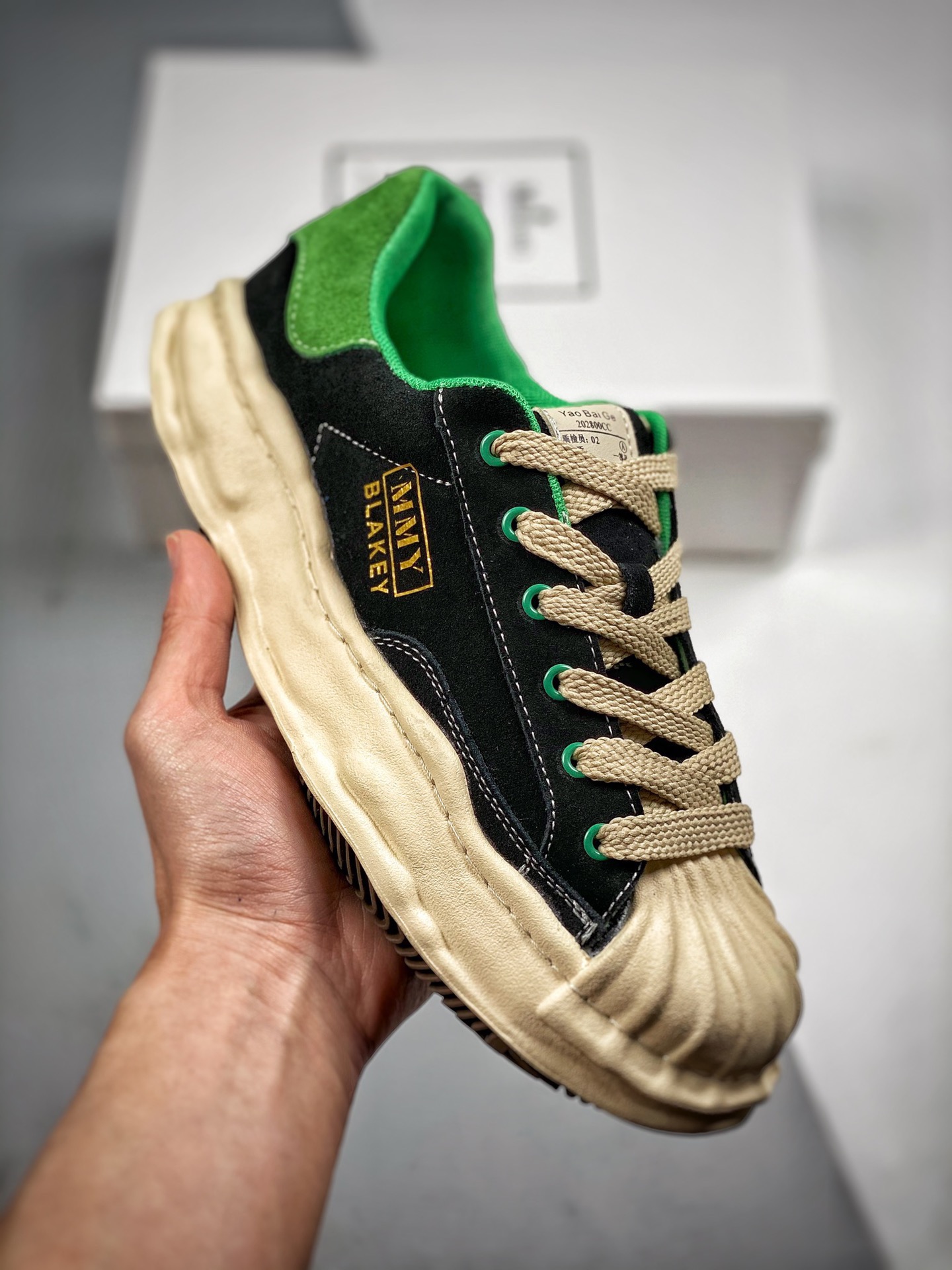 MMY Maison MIHARA YASUHIRO Wayne Original Sole Leather Low Sneaker