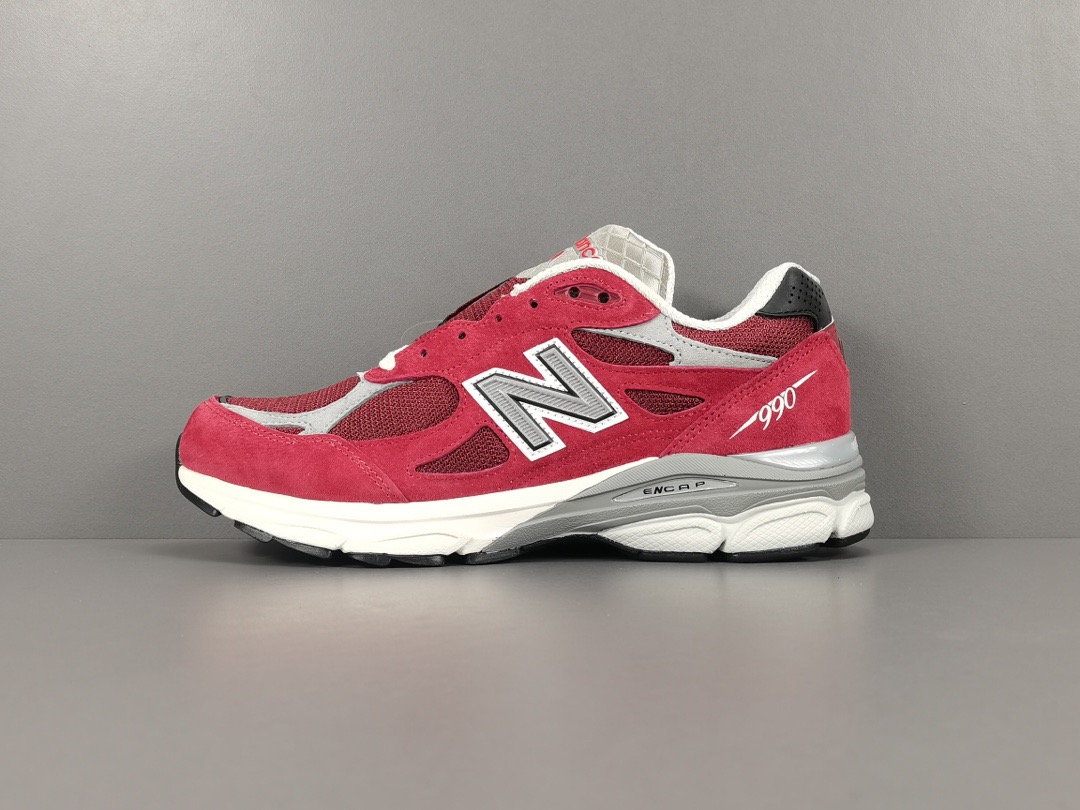 순원 뉴발란스 990v3 메이드 인 USA 스칼렛 마블헤드 M990TF3