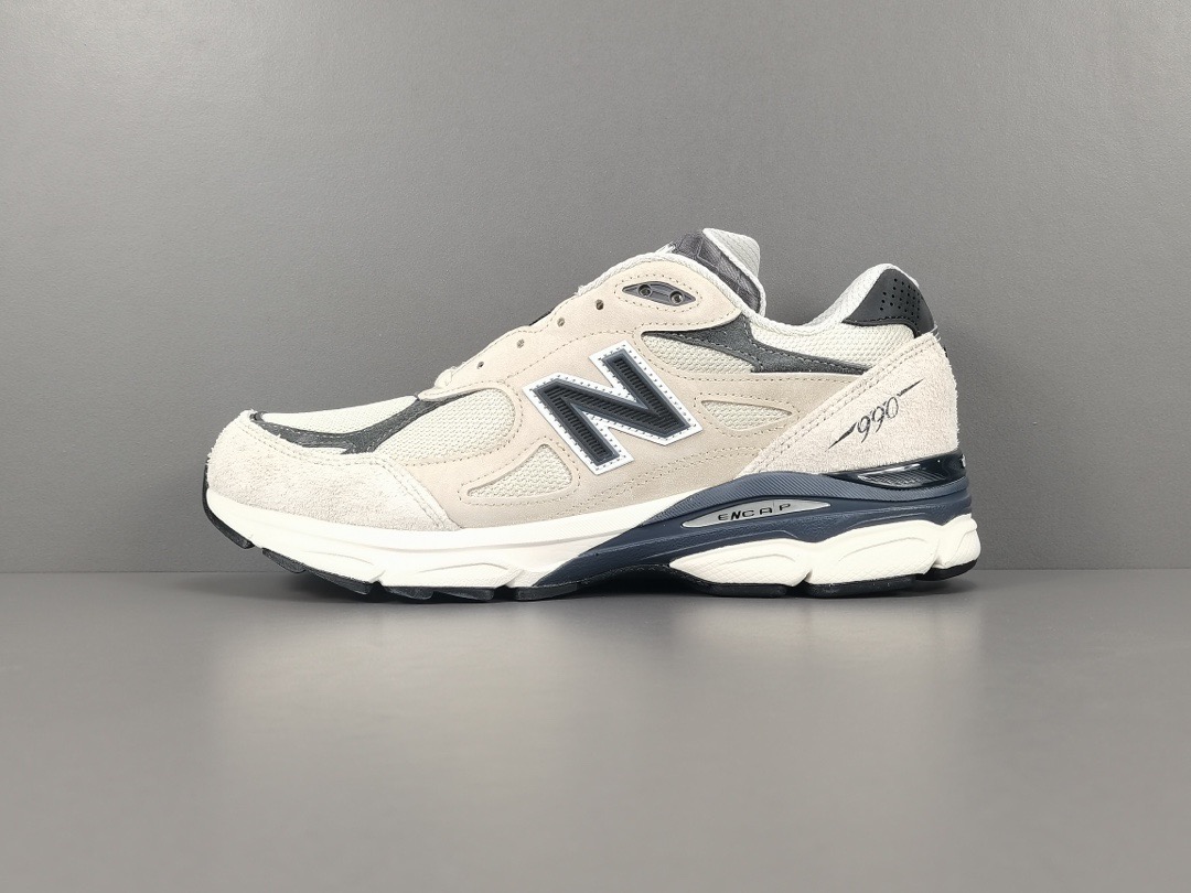 순원 뉴발란스 990v3 메이드 인 USA 문빔 마카다미아 넛 M990AD3
