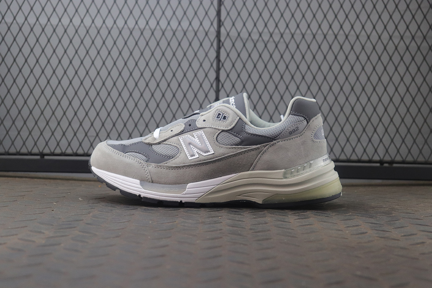 TOP 뉴발란스 992 메이드 인 USA 그레이 - D 스탠다드 M992GR