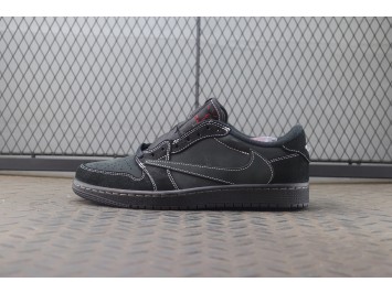 PK Travis Scott X Air Jordan 1 Low OG ＂BlackPhantom＂ DM7866-001