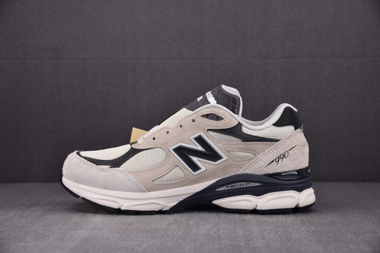R 뉴발란스 990v3 메이드 인 USA 문빔 마카다미아 넛 M990AD3