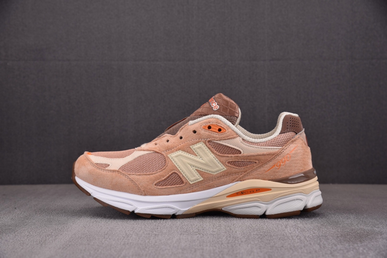 R 뉴발란스 990v3 메이드 인 USA 오렌지 크림 - 사이즈 한정  M990SZ3