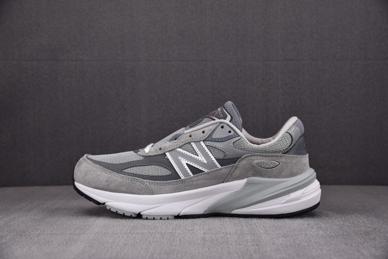 R 뉴발란스 990v6 메이드 인 USA 그레이 - D 스탠다드 M990GL6