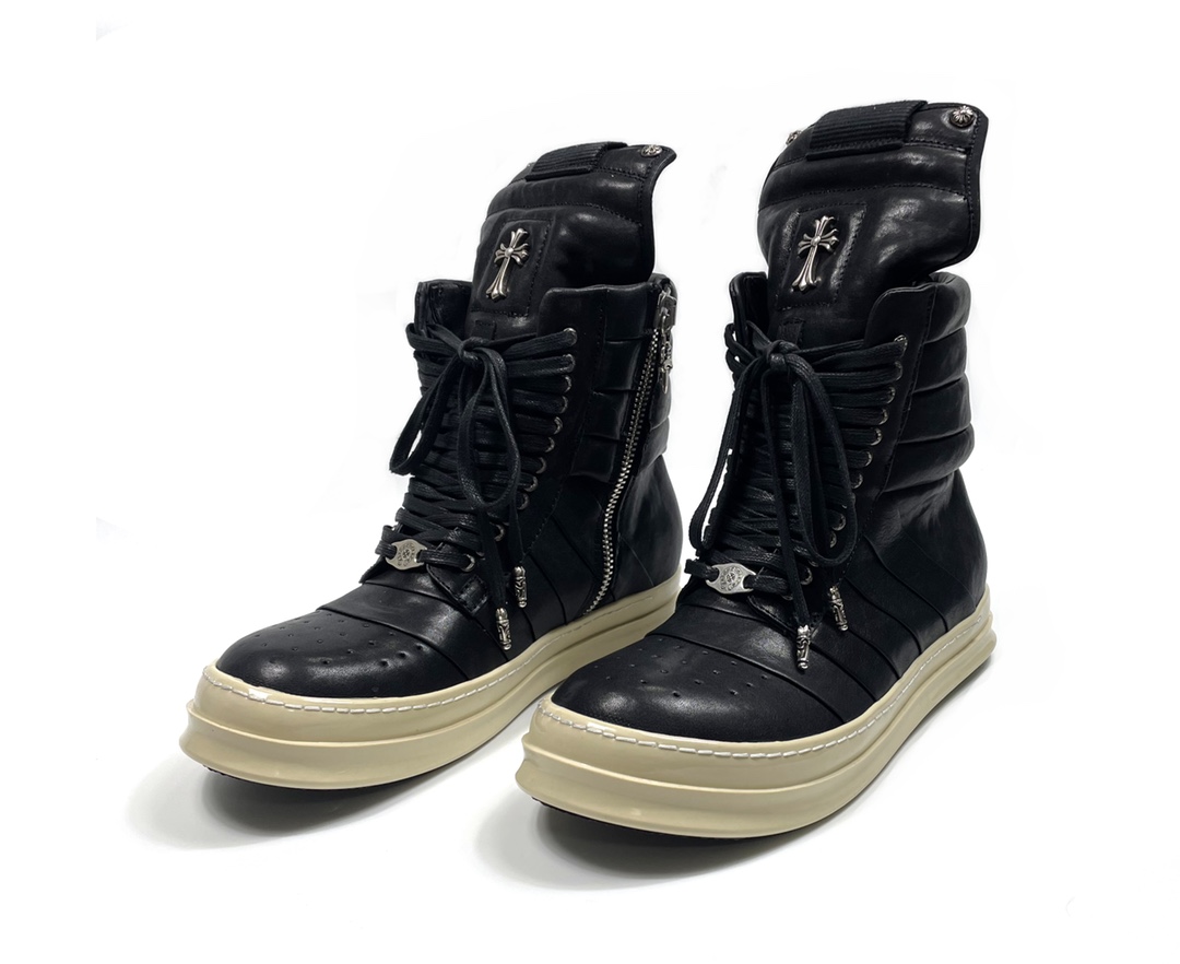 릭 오웬스 Rick Owens × Chrome Hearts  스니커즈