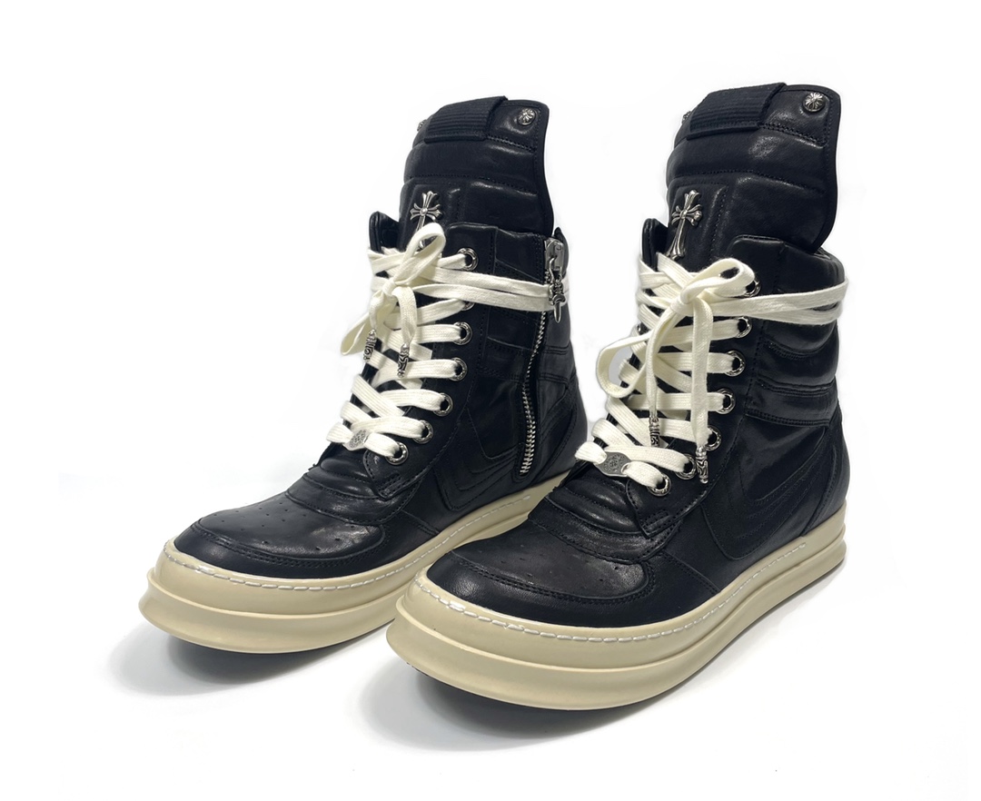 릭 오웬스 Rick Owens × Chrome Hearts dunk 스니커즈