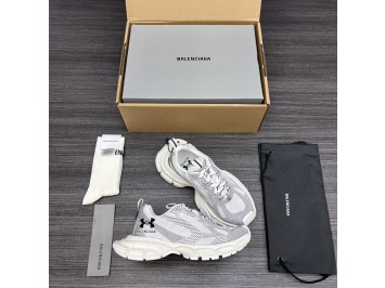 발렌시아가 x 언더아머 3XL 니트 스니커즈 화이트 블랙