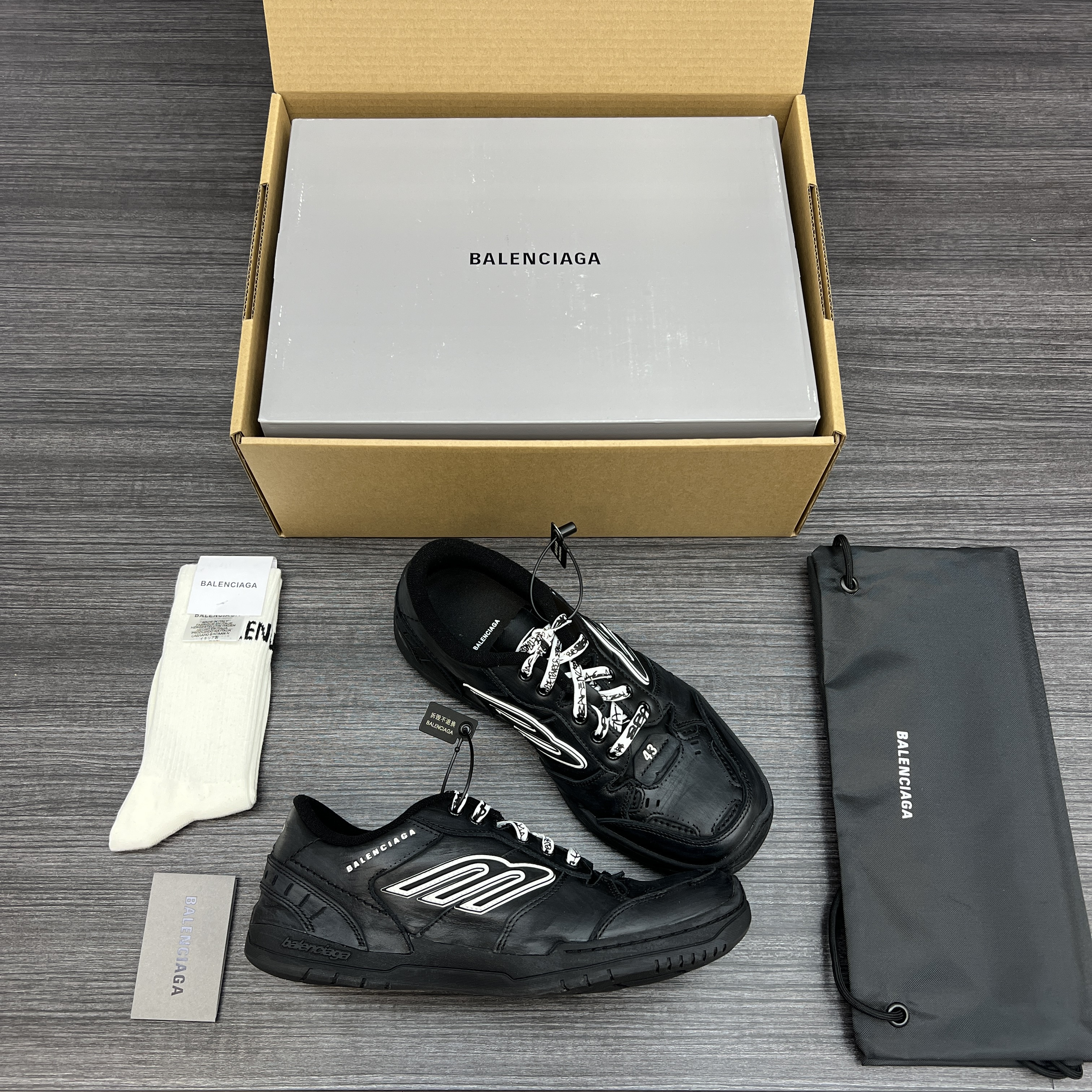 순원 발렌시아가 햄튼스 원 아웃 스니커즈