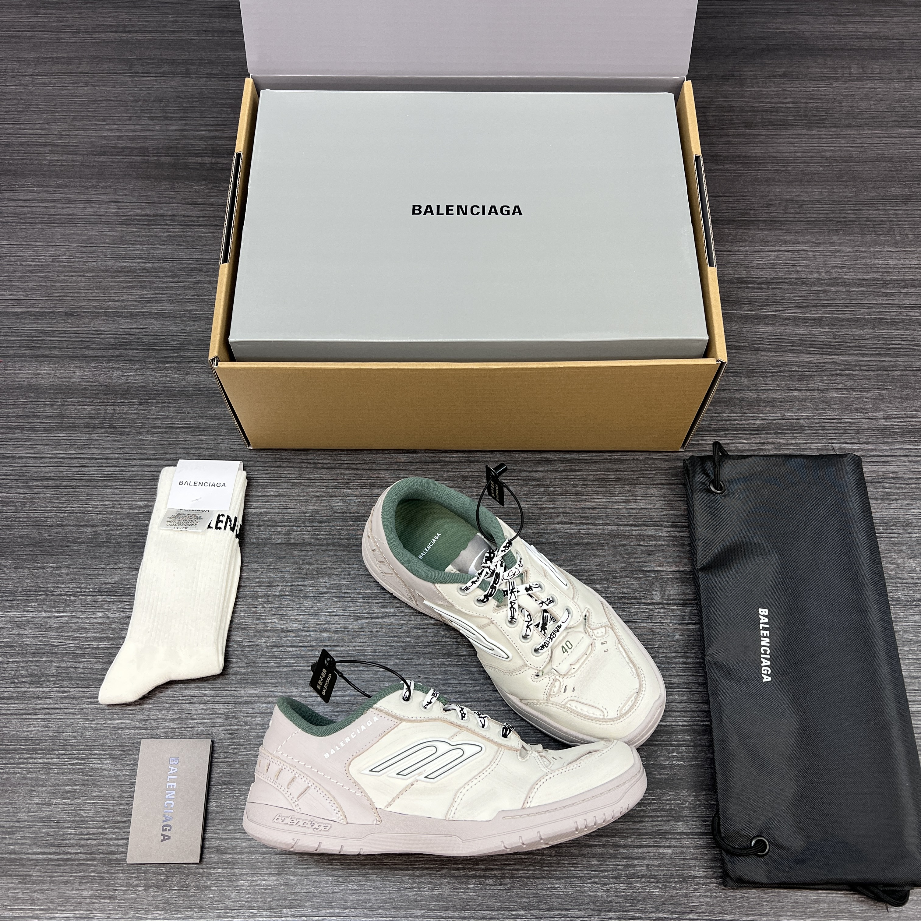 순원 발렌시아가 햄튼스 원 아웃 스니커즈