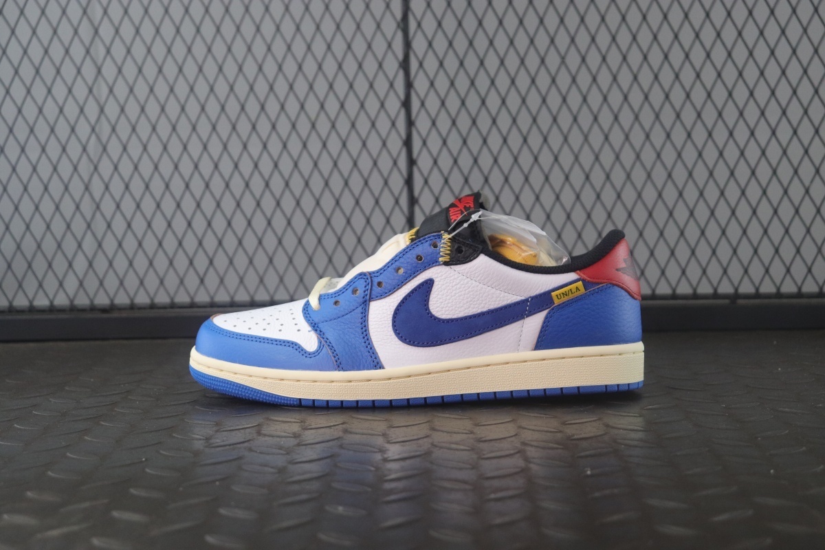 【LJR】Un x Air Jordan 1 Retro Low OG Summit White 蓝白 HQ6998-146
