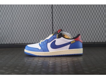 【LJR】Un x Air Jordan 1 Retro Low OG Summit White 蓝白 HQ6998-146