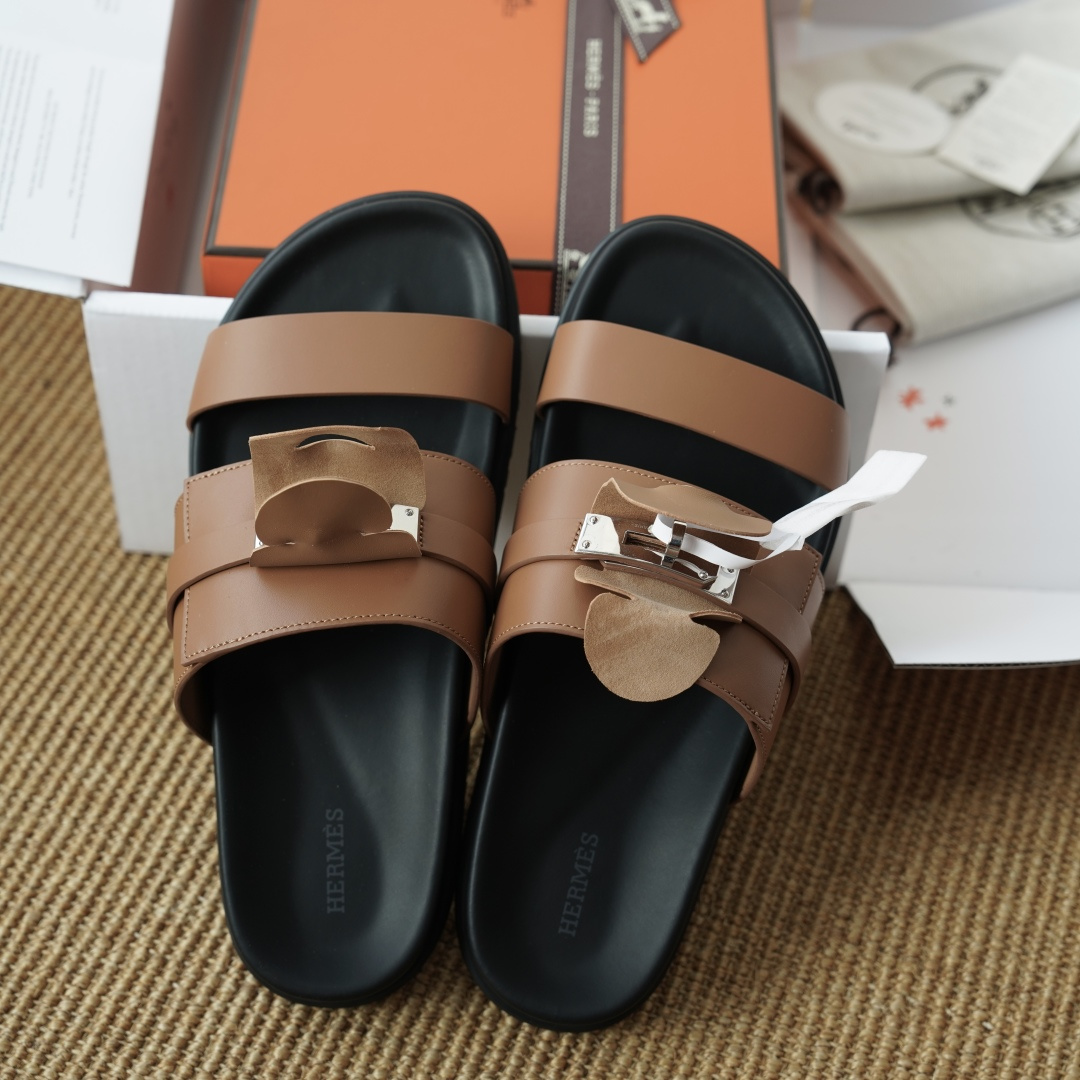 에르메스 Hermes Jackson 샌들 Brown